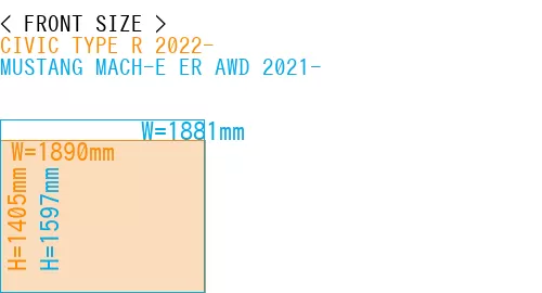 #CIVIC TYPE R 2022- + MUSTANG MACH-E ER AWD 2021-